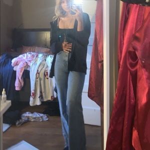 Zara wide leg jeans size 2